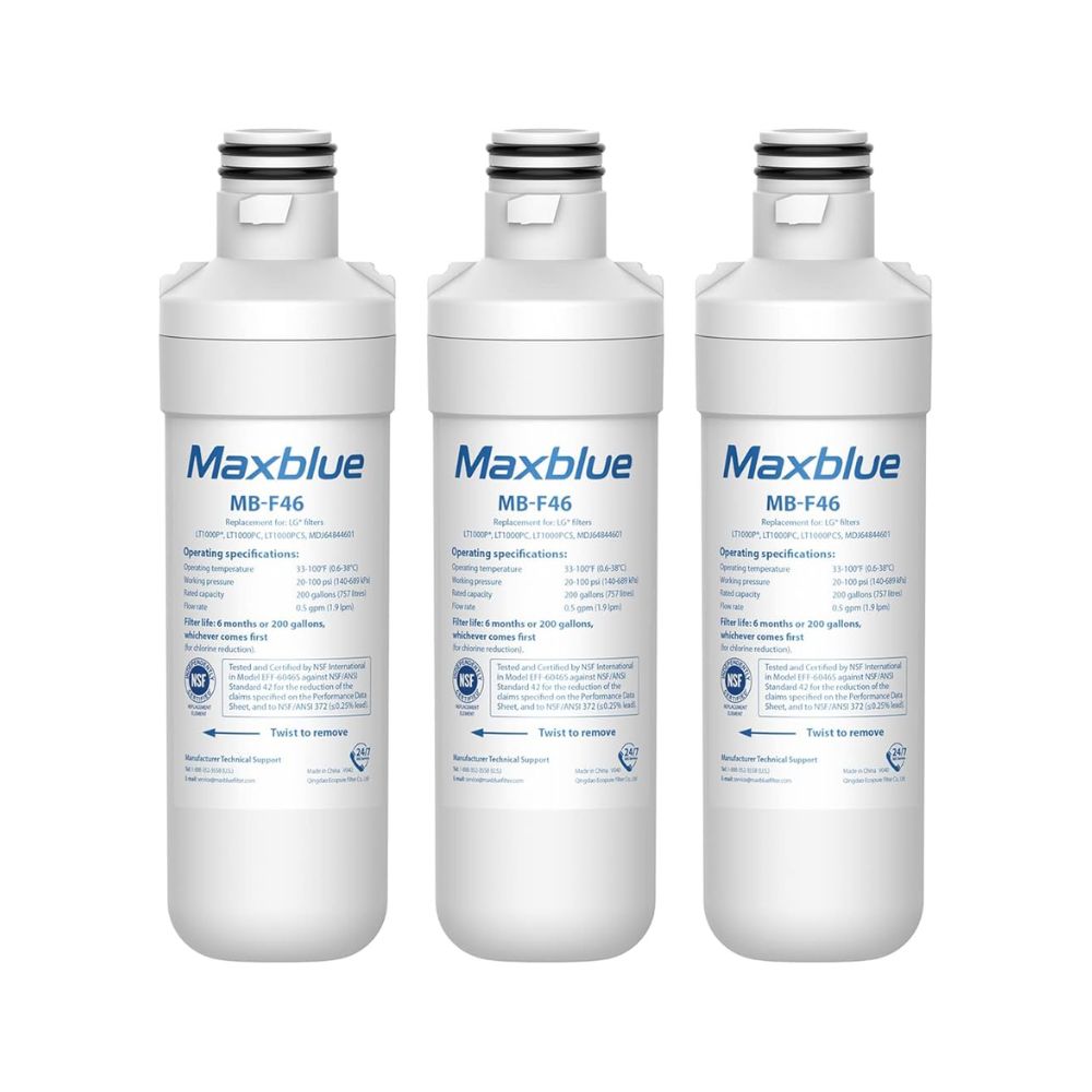 Enjoy Crisp and Clean Water with Maxblue LT1000PC ADQ747935 Replacement for LG® LT1000P®